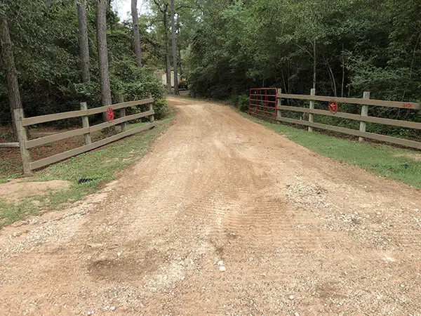 Excavation Services - Gravel Driveway Repair