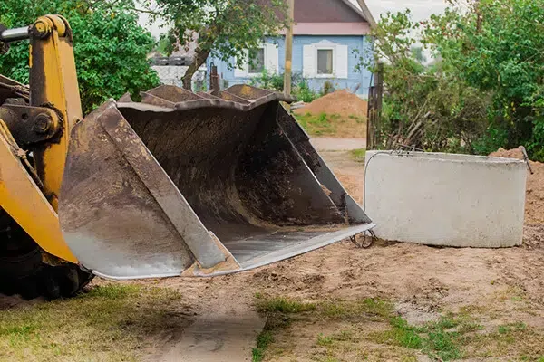 Culvert Digging at C & C's Land Services