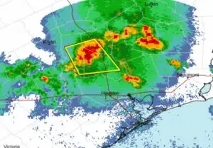 Cypress Storm Radar Image